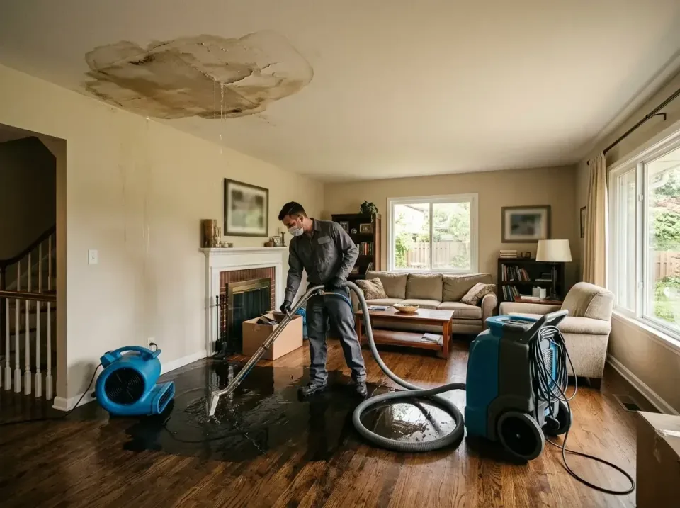 attic-pipe-burst-ceiling-drip-008 — frequently asked questions, Water Damage Restoration & Carpet Care in Brandon, MS